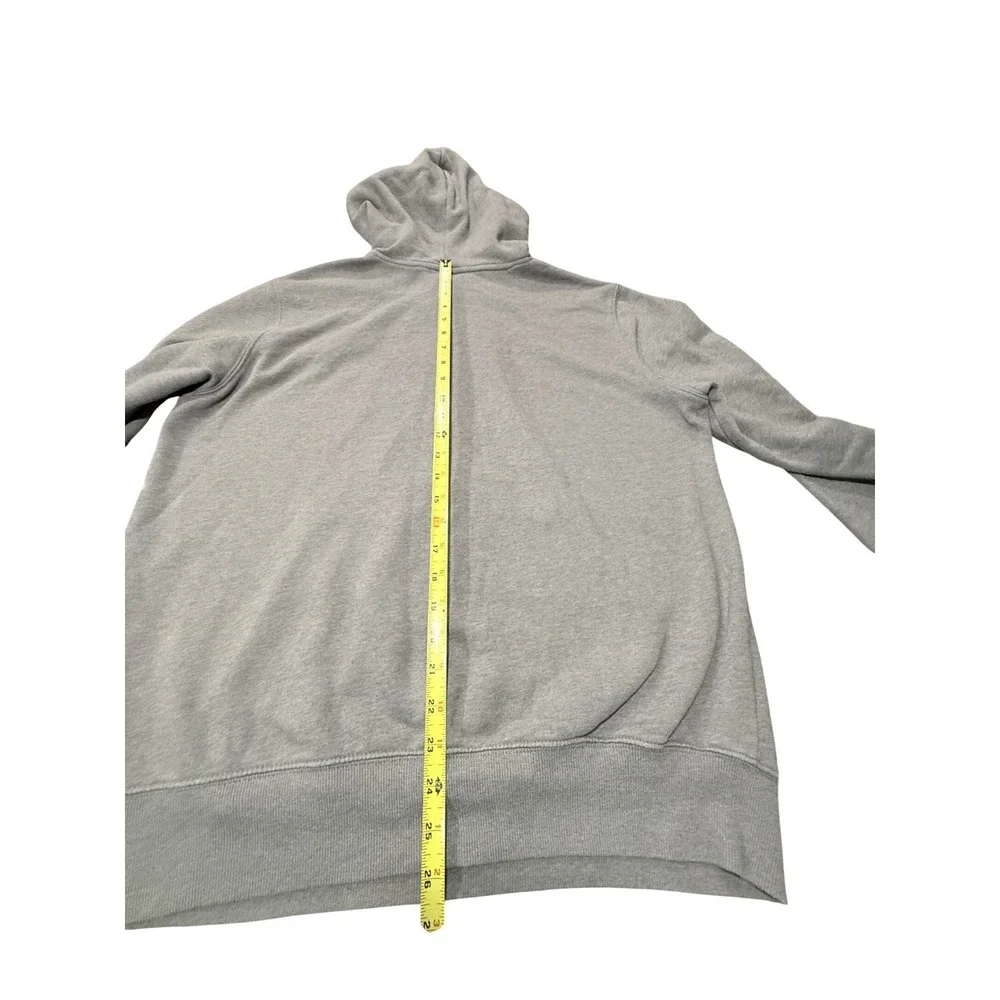 The North Face Mens Gray Graphic Half Dome Logo Pullover Hoodie Large NF0A3X9I
